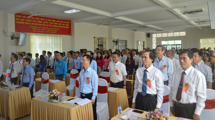 Đại hội Công đoàn cơ sở Trường Đại học Phạm Văn Đồng lần thứ V, nhiệm kỳ 2023-2028 thành công tốt đẹp